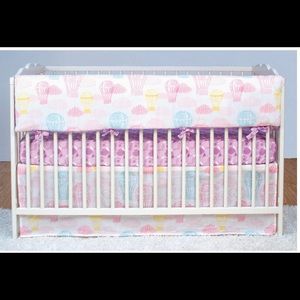 Poppi Living Hot Air Balloon Front Crib Rail Cover